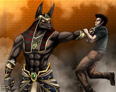 And The Terrible God Anubis Is In The Area To Bring Death