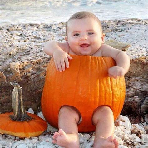 family holidays baby pumpkin costume baby