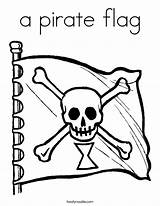 Pirate Flag Coloring Pages Roger Jolly Print Clipart Library Cliparts Noodle Twistynoodle Talk Funny Outline sketch template