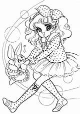 Coloring Pages Candy Book Colouring Anime Nour Serhan Adult Uploaded Vintage Photobucket Cute Japanese Girl Books Printable Drawings People Album sketch template