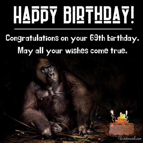 happy 69th birthday cards and funny greeting images
