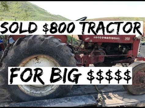 sold  tractor youtube