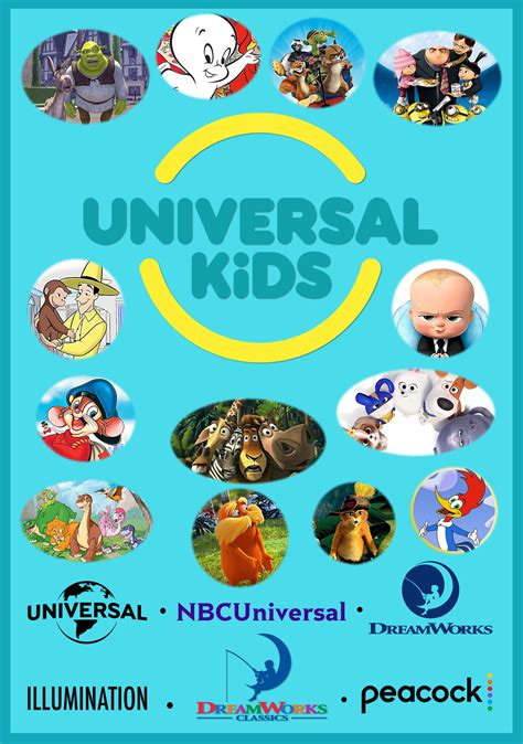 universal kids franchises  gikesmanners  deviantart