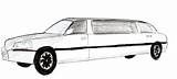 Limo sketch template