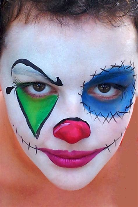 image result  clown face paint maquillage halloween clown