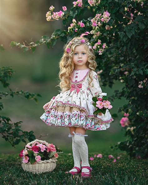 Flower Dress Dress La Amapola Vestidos Infantis Fantasias
