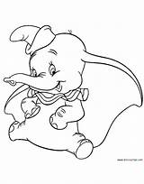 Dumbo Coloring Pages Printable Lovely Disney Cute Disneyclips Print Colouring Drawing Info Mouse Book Gif Kids Mickey Characters Search sketch template