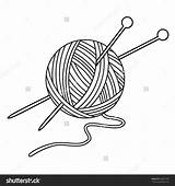 Yarn Drawing Ball Sketch Traceable Clipart Getdrawings Paintingvalley sketch template