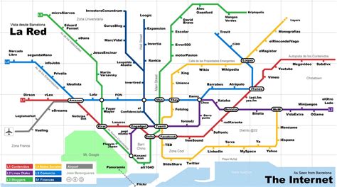 mapas de metro barcelona