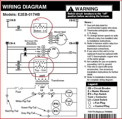 intertherm condensing unit wiring diagram