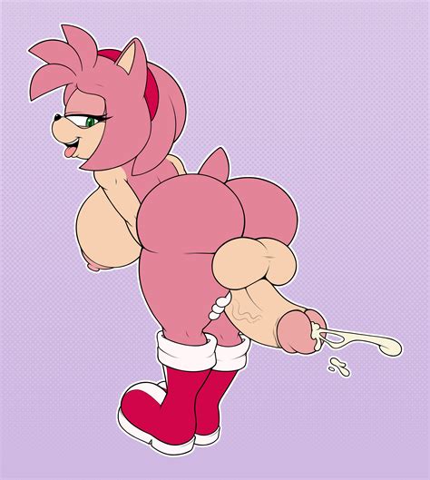 rule 34 1futa 2018 absurd res amy rose anthro areola ass