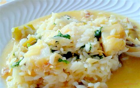 arroz de bacalhau receitas da tia ceu