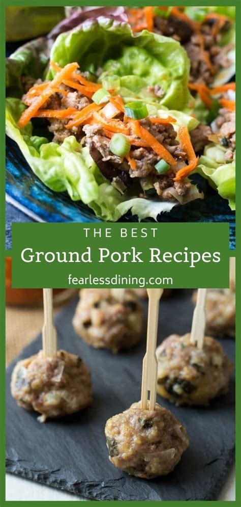gluten  ground pork recipes ground pork recipes pork