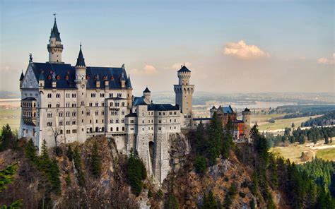 places     real fairy tale neuschwanstein castle germany