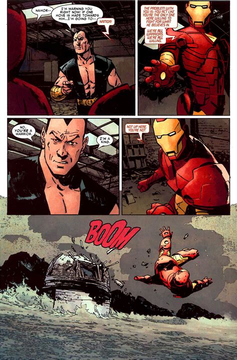 Namor Vs Iron Man Comicnewbies