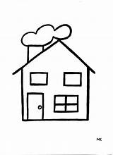 Kleurplaat Kleurplaten Huizen Huisjes Thuis Uitprinten Desenhos Kinderwoorddienst Downloaden Bezoeken Ontwerp sketch template