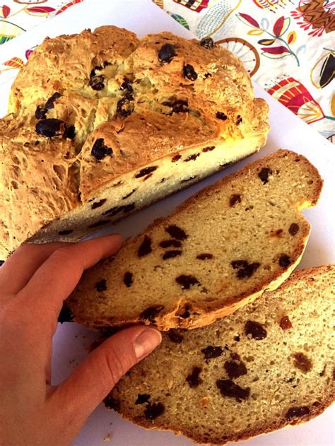 easy irish soda bread recipe  raisins  buttermilk needed