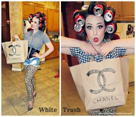 pin  white trash outfit