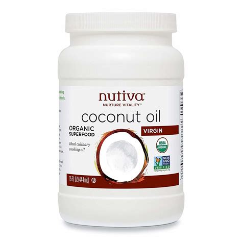 Nutiva Organic Unrefined Virgin Coconut Oil 15 Fl Oz Pack Of 1