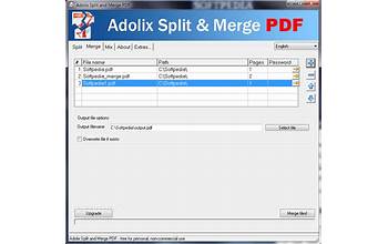 PDF Split-Merge screenshot #0