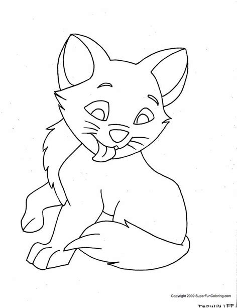 kitty cat coloring pages  printable pictures coloring pages  kids