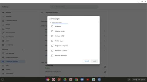 chromebook settings device  personalization sections youtube
