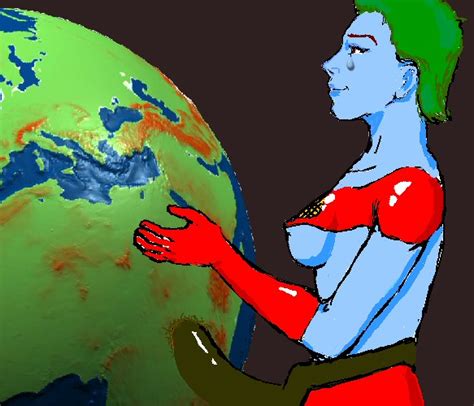 rule 34 blue skin breasts captain planet captain planet