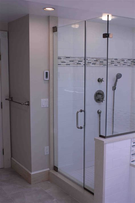 Installing Custom Shower Glass Enclosure A Concord Carpenter