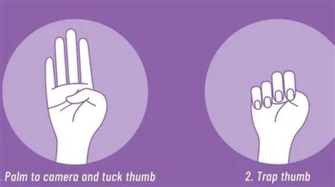 Secret Hand Signal Allows Domestic Abuse Victims To Ask For Help