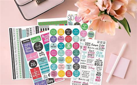 amazoncom planner stickers pack  sheets stunning accessories