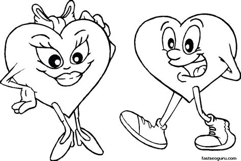 valentines day hearts coloring pages  getdrawings