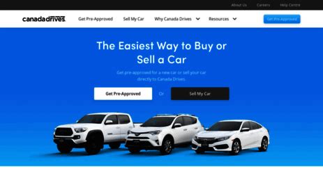 visit canadadrivesca  easiest   buy  sell  car canada drives