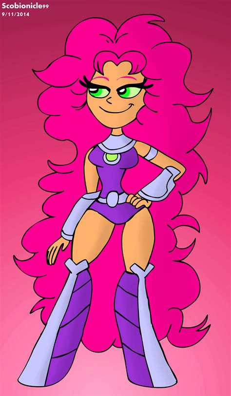 classic starfire by sb99stuff on deviantart