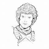 Greyjoy Theon sketch template