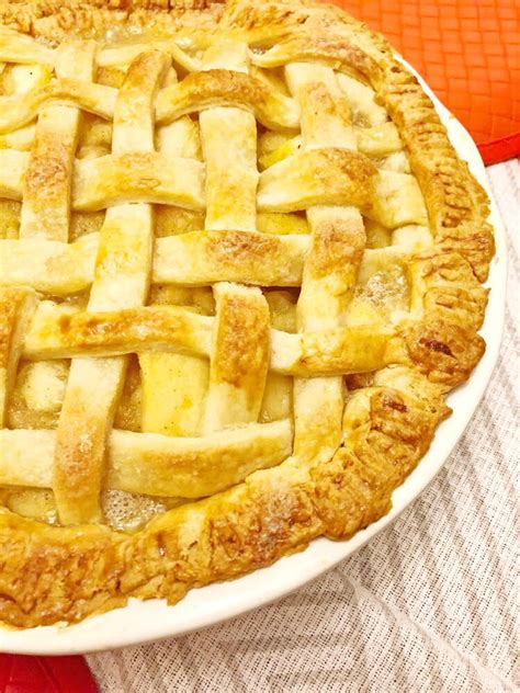 Homemade Lattice Apple Pie Recipe