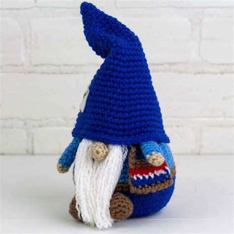 printable crochet gnome pattern
