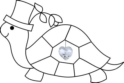 stained glass turtle  crystal pattern patronen glas  lood glas