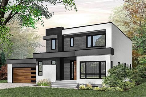 modern house plan  great visual appeal dr architectural designs house plans