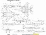 Strike 15e Douglas Mcdonnell Cutaway Blueprints Fighter sketch template