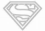 Superman Símbolo Simbolo Descripción sketch template