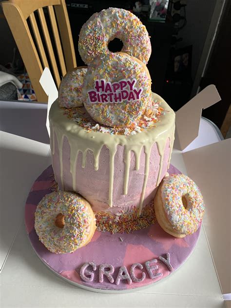 donut cake ideas  birthday gemma lanier