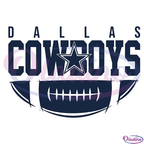 dallas cowboys football team logo star svg digital file