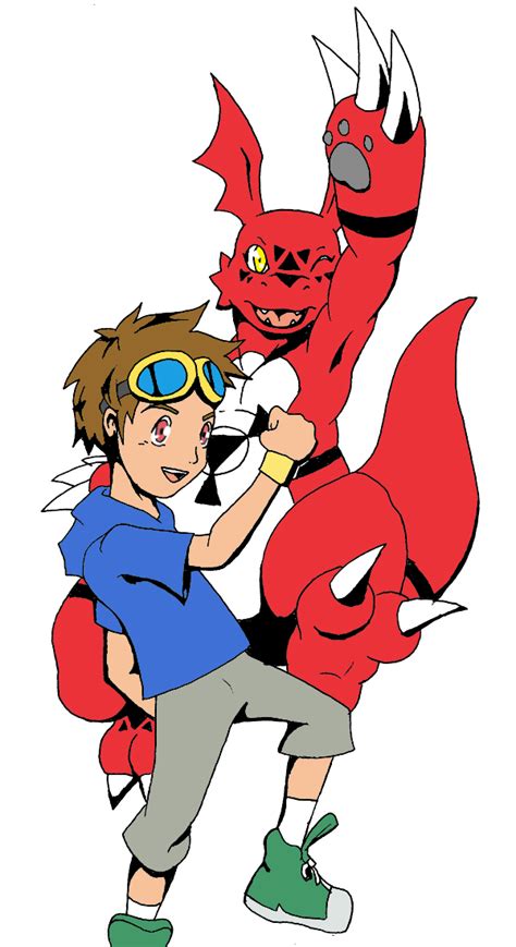 Takato And Guilmon By Reagan700 On Deviantart