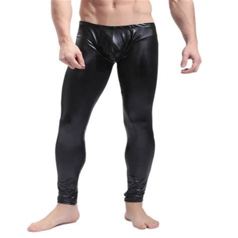 New Men S Long Pants Tight Fashion Sexy Skinny Muscle