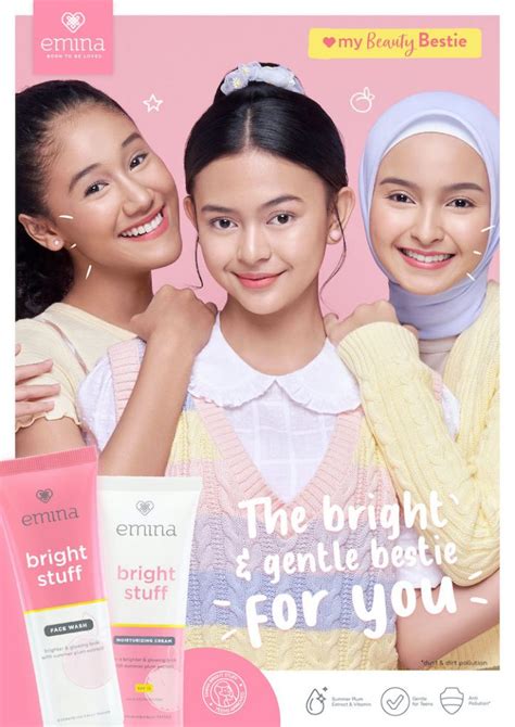 indonesias leading teenage skincare  cosmetics brand emina debuts  malaysia pampermy