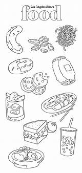 Times Food Hickson Clay Coloring Book sketch template
