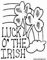 Patricks Crayola Luck Fois Imprimé sketch template