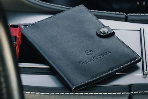 outlierman introduces    luxury car document holder