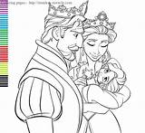 Coloring Princess Baby Pages Disney Princesses Getcolorings Ariel Printable Color Mermaid Source sketch template