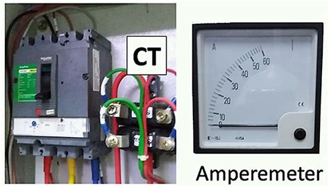 rangkaian ampere meter  ct  perhitungannya voltechno